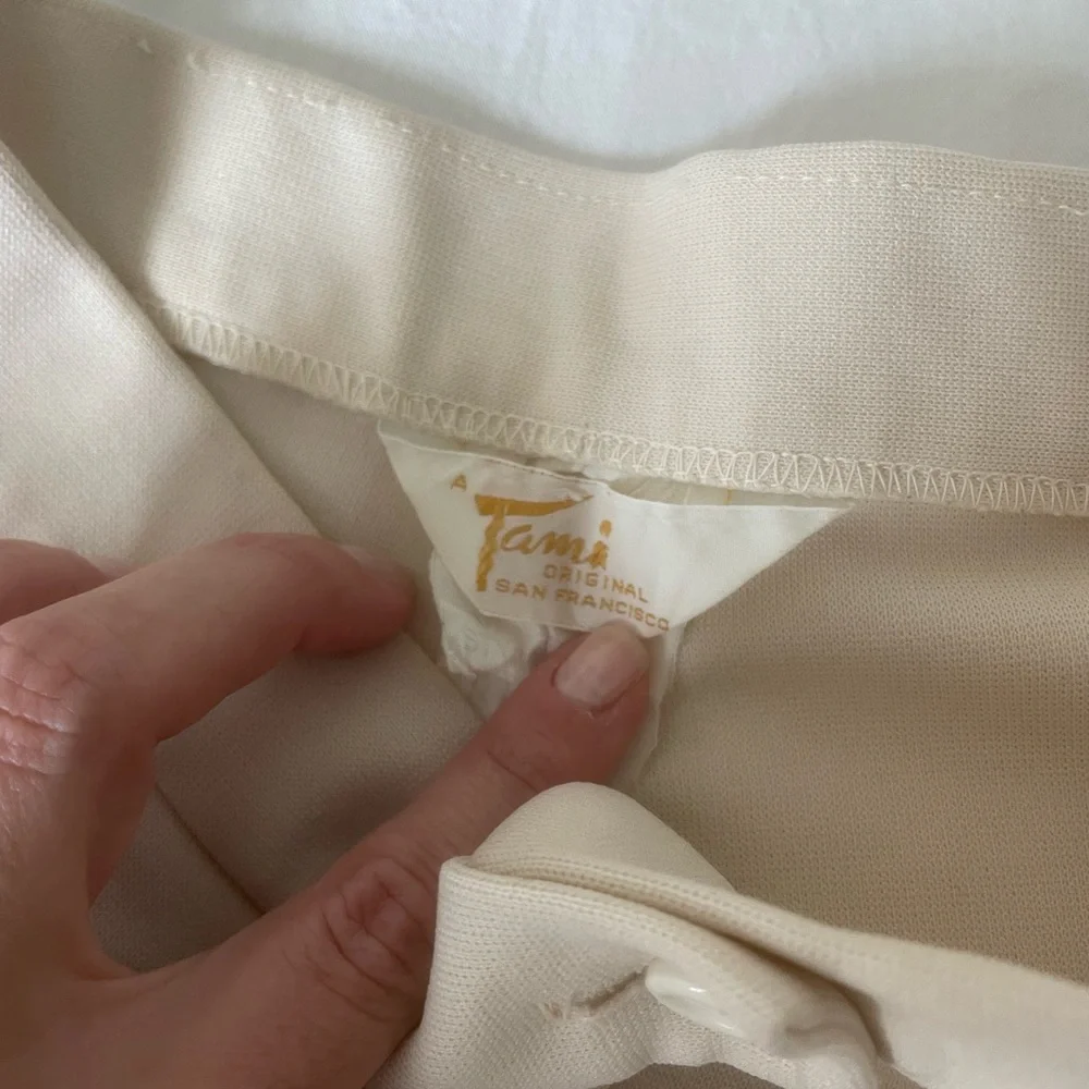 Cream Women's Wide Leg Pants - Picture 7 of 7